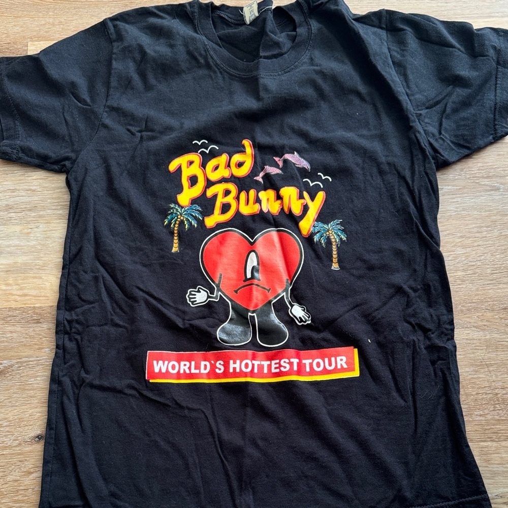 Bad bunny tour merch world hottest tour 2022
